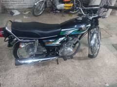 honda CG125 black