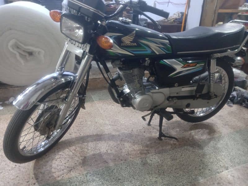 honda CG125 black 2