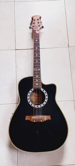 I'm selling my keiper bowl black electro Acoustic Guitar