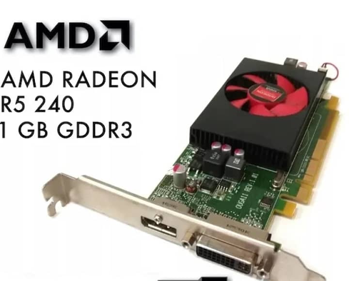 AMD Radeon R5 240 1gb ddr3 directx12 3