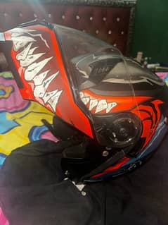 Jiekai Flip Up Helmet 908 Venom