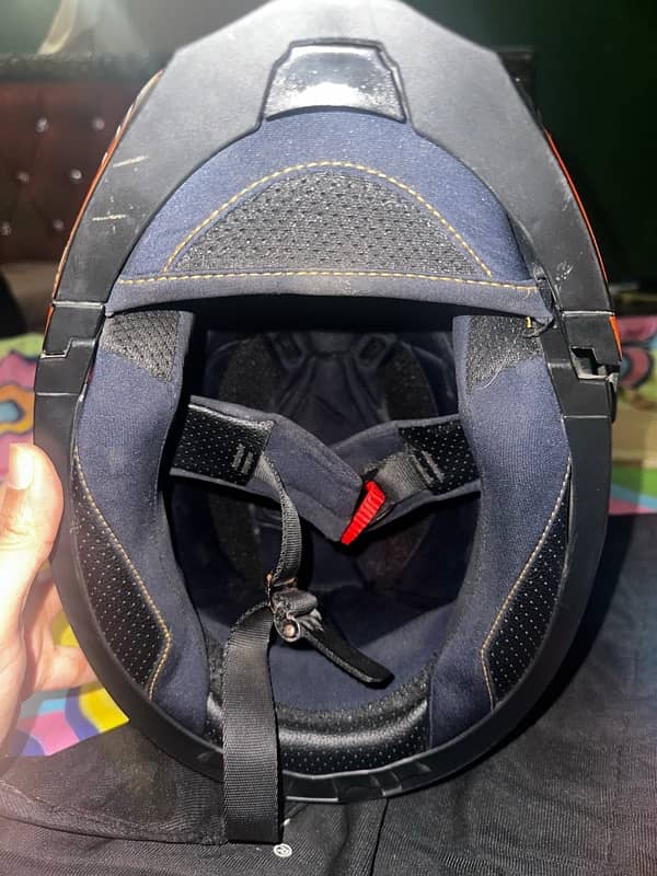 Jiekai Flip Up Helmet 908 Venom 1