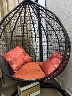 Swing Chair with 3 Cushions