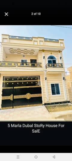 Pelican homes rafi qamar road new brand Spanish 5 Marly proper double story house for sale