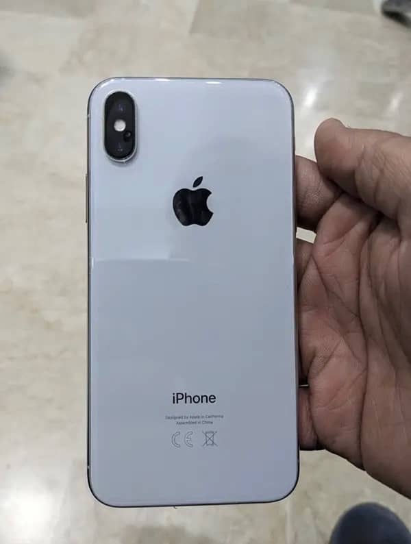 iPhone X pta approved with original box WtsApp no:03199658106 1