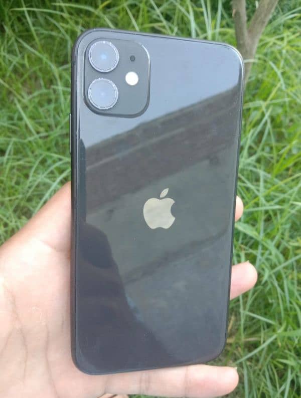 Iphone 11, 64 GB, 96 battery health, black colour, water pack 2