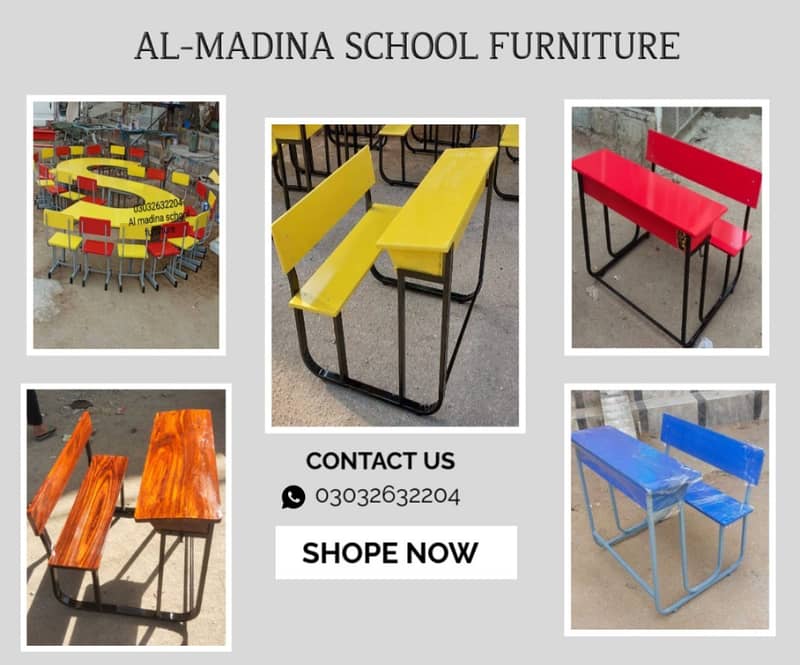 school furniture for sale | student chair | table desk | bench 0