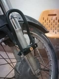 Front Shock Bike Lock