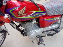 Honda 125 Hyderabad number 17 model