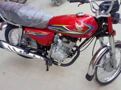 Honda 125 Hyderabad number 17 model