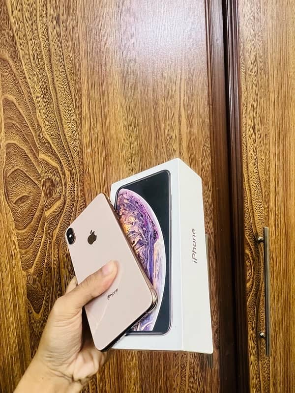 iphone xs max 256gb dual sim PTA approved All Ok 8