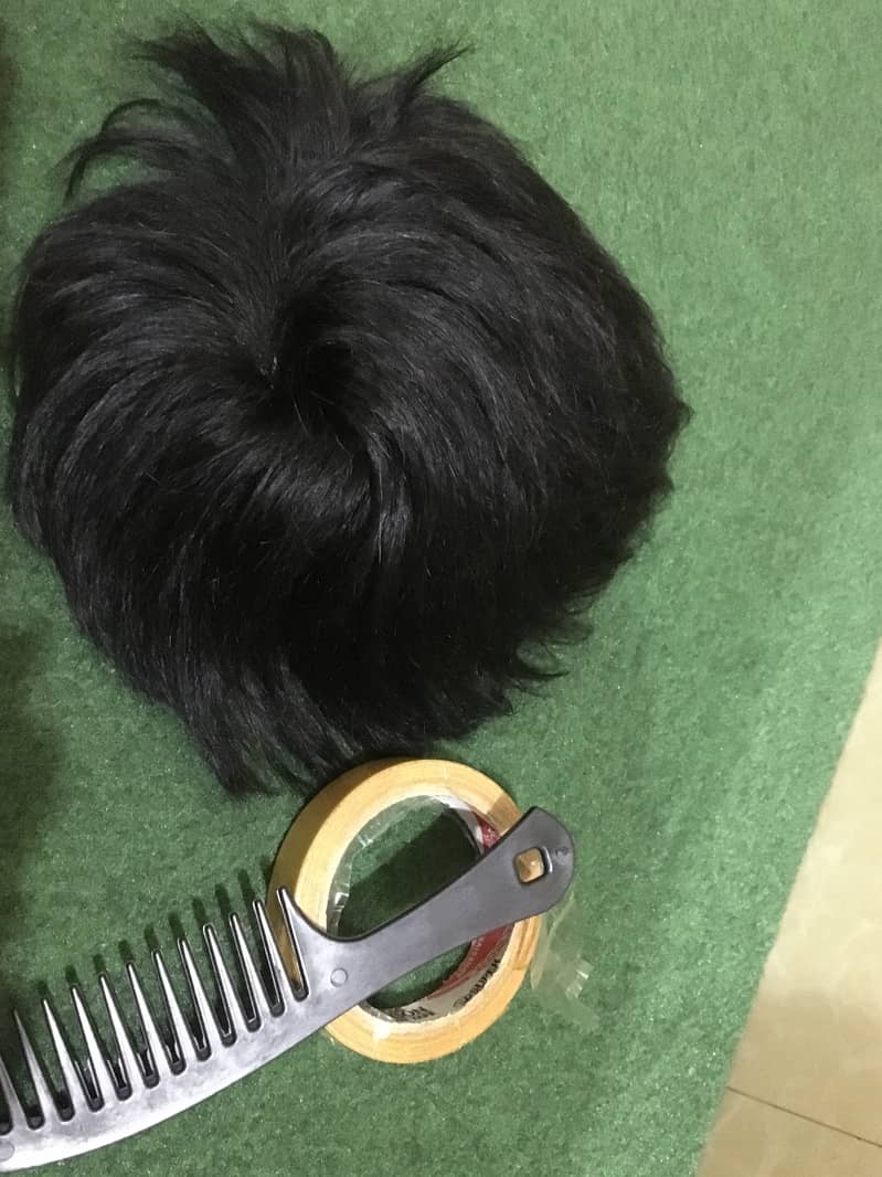 hair patch having layer cutting 3