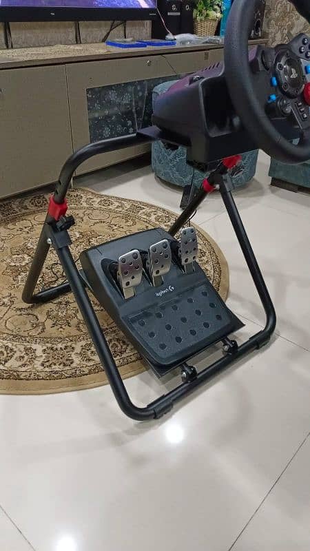 Racing wheel adjustable stand for g29 & G923 0