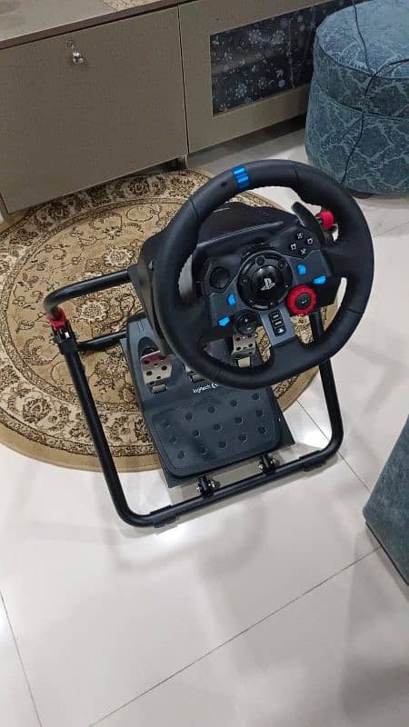 Racing wheel adjustable stand for g29 & G923 1