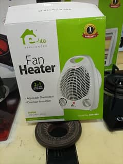 e-lite quartz and fan heater