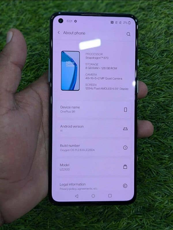 OnePlus 9r - Global Dual Sim Pta Approved 5