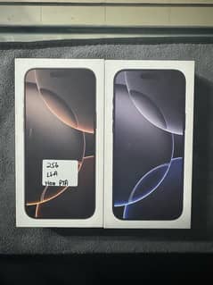 IPHONE 16 PRO MAX LLA 256 GB NON PTA BOX PACK