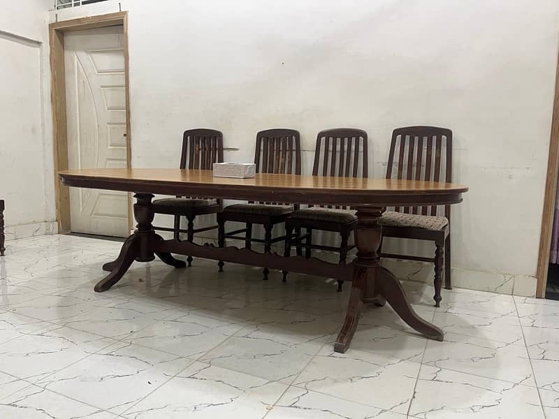 Dining table with 8 chairs 2