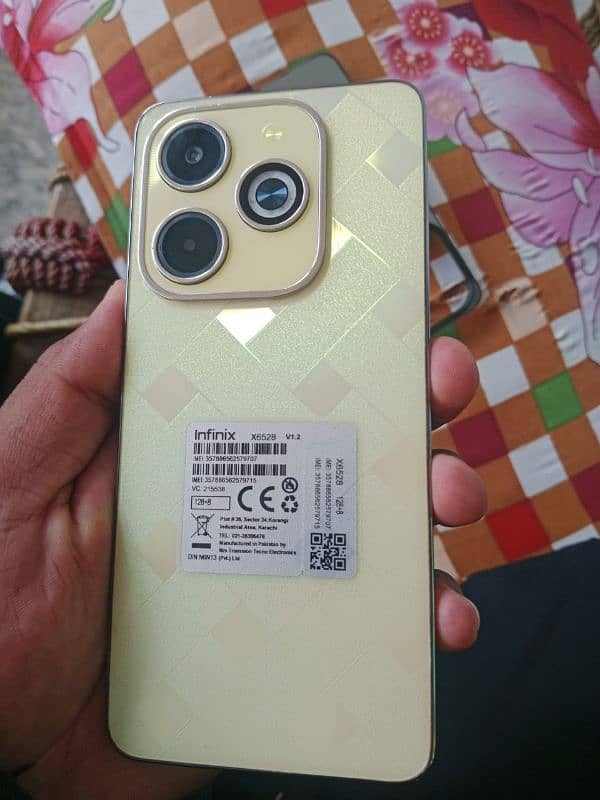 infinix hot 40i 8+128 all ok set 3