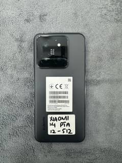 XIAOMI 14 12-512 GB PTA APPROVED