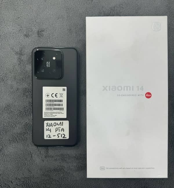 XIAOMI 14 12-512 GB PTA APPROVED 1