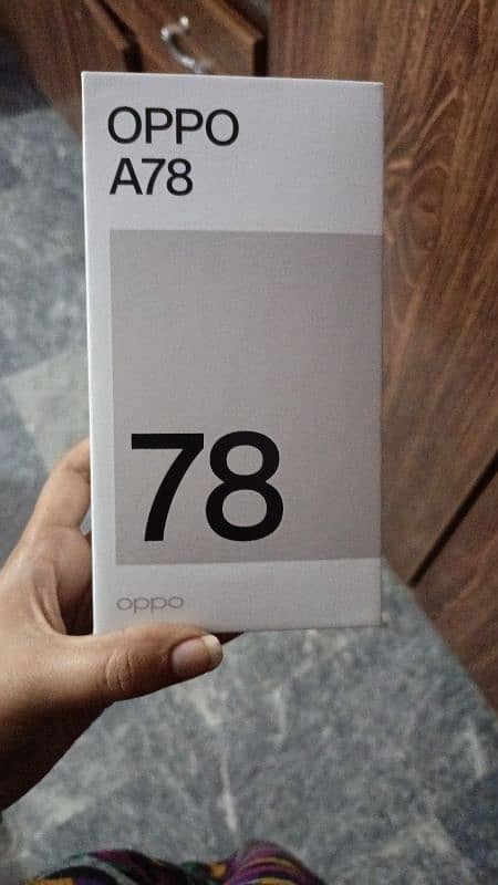 Oppo A78 condition 10/10 4