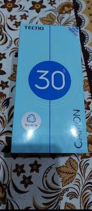 Tecno canon 30s blue color 6