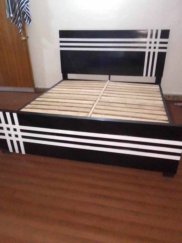 Double bed/king size bed/dressing table/bed set/wooden bed/furniture 7