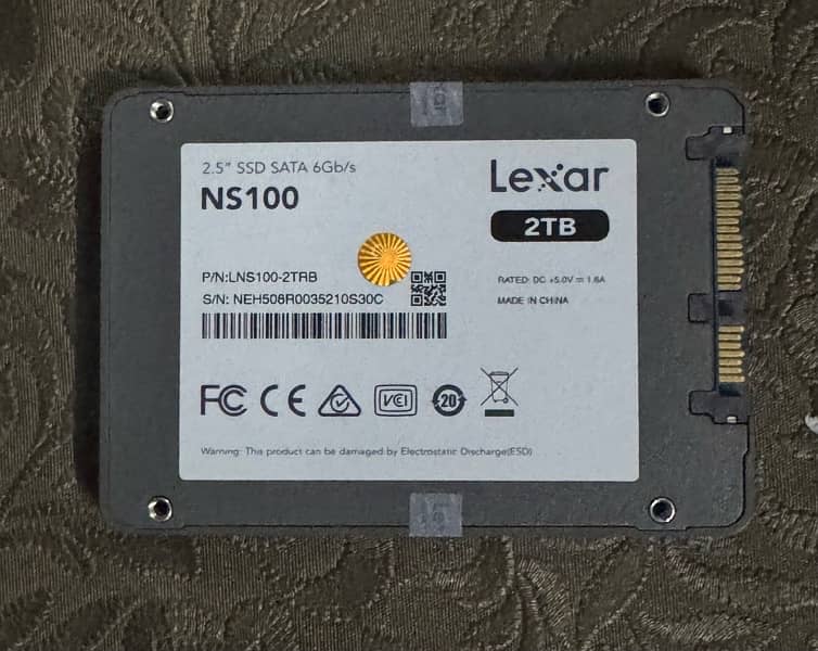 Lexar NS100 SSD 2TB SATA 2.5” 3