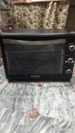 black & Decker backing oven call or whatsapp 03348652875