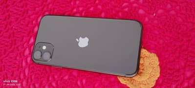 I phone 11 with Apple Warrnty . 4mnth sim Time All original waterpack