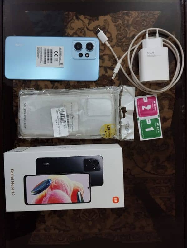 Redmi Note 12 6/128 GB Full Box 10