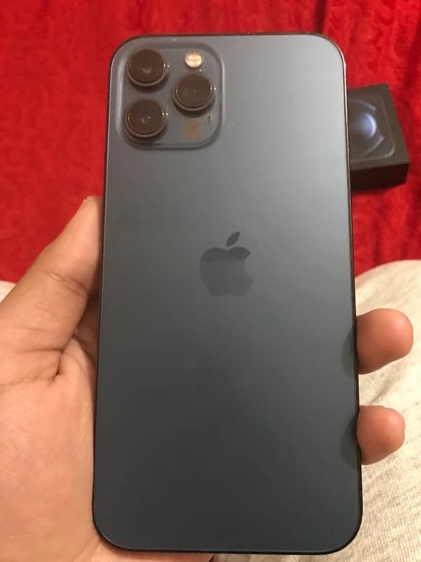 IPHONE 12 PRO MAX WITH BOX PTA APPROVED 1