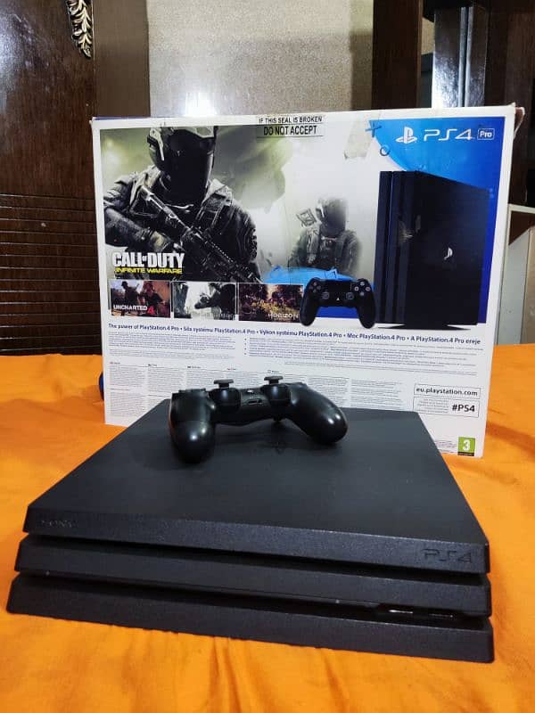 PlayStation 4 Pro With Games 0