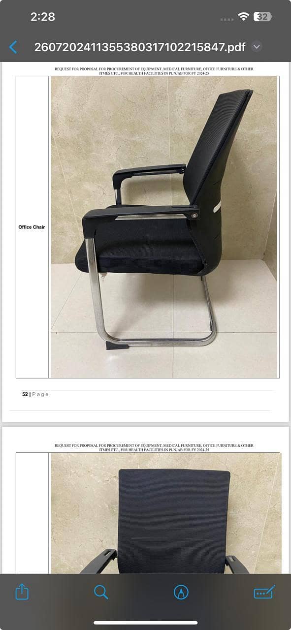 Computer chair/Meeting chair/Executive Chair/Visitor Chiar/Boss Chair 4