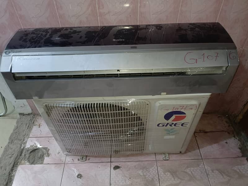 Gree 1.5 ton dc inverter GG107G (0306=4462/443) claassyyseet 1