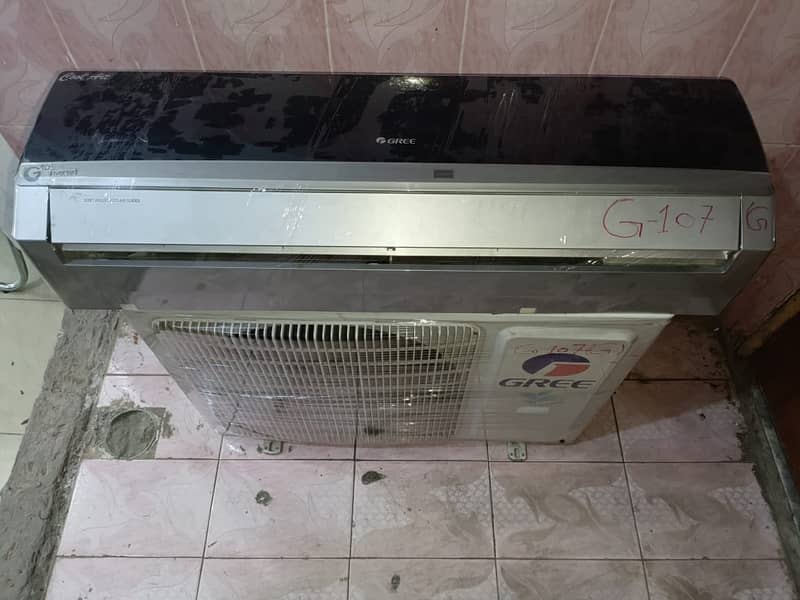 Gree 1.5 ton dc inverter GG107G (0306=4462/443) claassyyseet 2