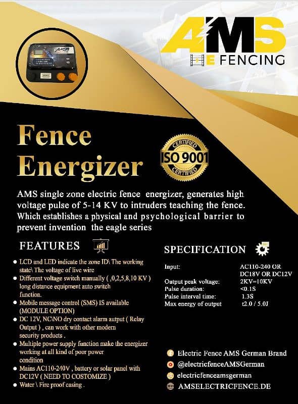 Electric fencing Services |Security Surveillance |Camera Installation 6