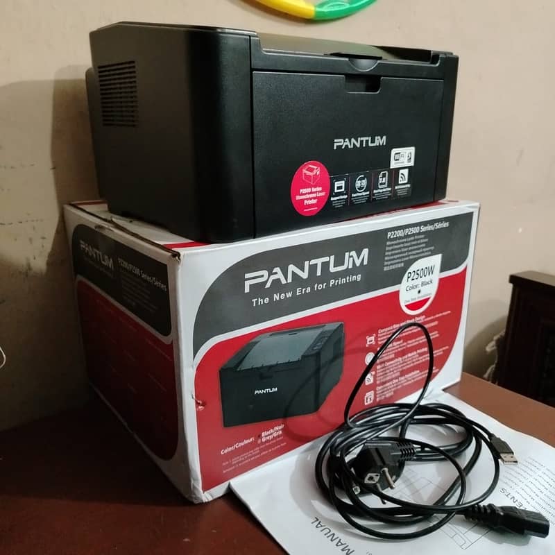 Pantum P2500W Wireless LaserJet Printer - Gently Used, Like New 0