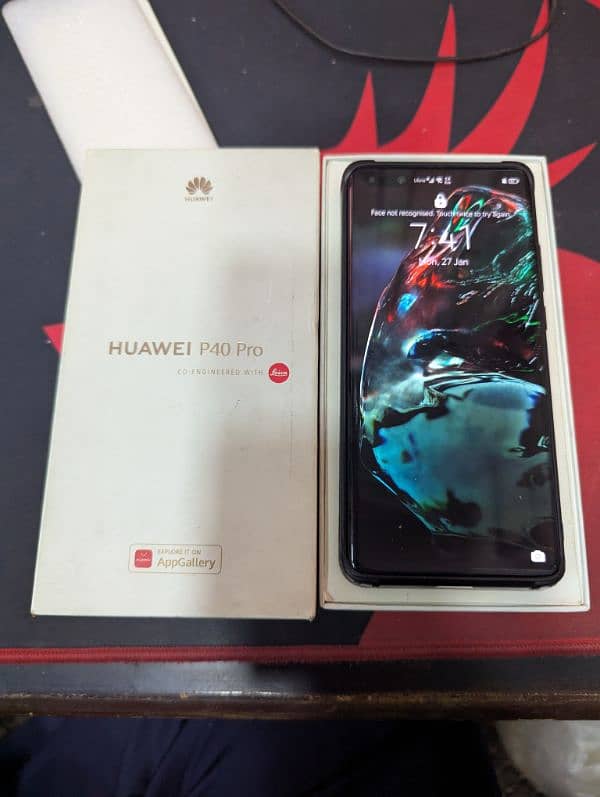 huawei p40 pro 8 256 pta approved complete box 0