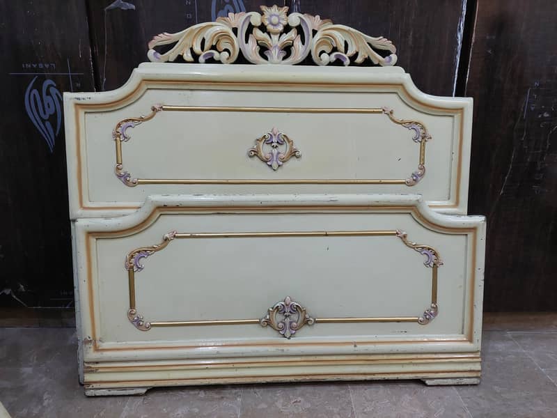 2 Single beds Wooden Deco Paint 1