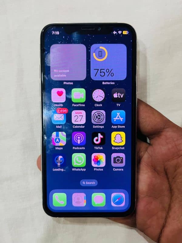 iphone x PTA approved 256GB 6