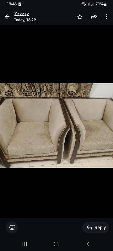 drawing room sofa 7 seater with center table 5