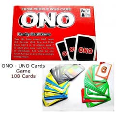 ONO pack 108 cards