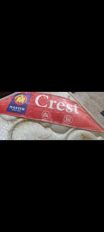 Master Molty Crest Spring Mattress 10/10 Condition For Sale 1