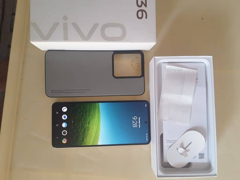 vivo y36 8+8/256gb 3month warranty remaining complete box 6