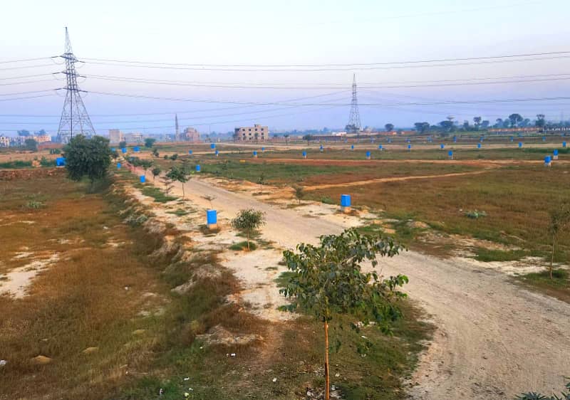 5 Marla Possession Ready Plots For Sale On 2.5 Years Easy Monthly Instalments In Zaamin City Lahore 2