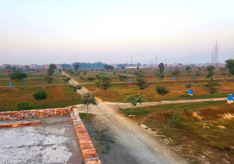 5 Marla Possession Ready Plots For Sale On 2.5 Years Easy Monthly Instalments In Zaamin City Lahore 6