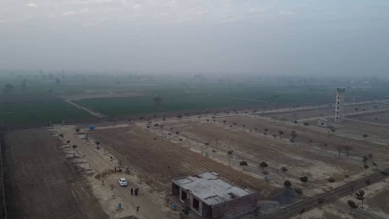 5 Marla Possession Ready Plots For Sale On 2.5 Years Easy Monthly Instalments In Zaamin City Lahore 7