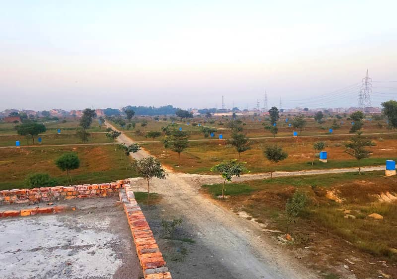 5 Marla Possession Ready Plots For Sale On 2.5 Years Easy Monthly Instalments In Zaamin City Lahore 33